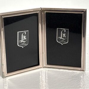 Lunt Silversmiths Sterling Silver Double Picture Frame